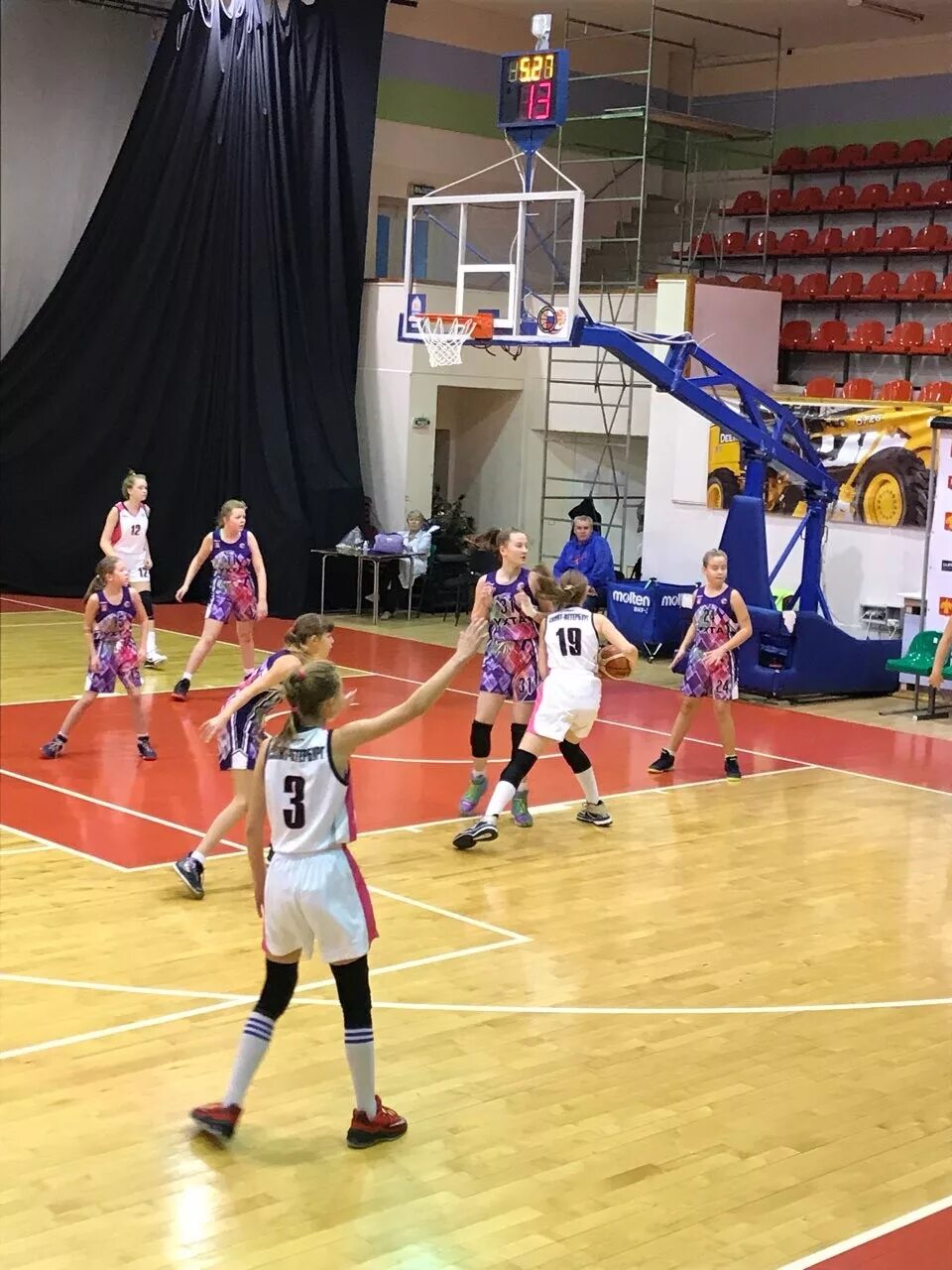 первенство санкт петербурга по баскетболу девушки.