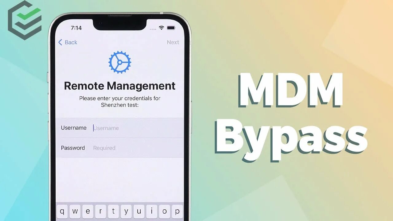 Mdm remove. Mdm remove