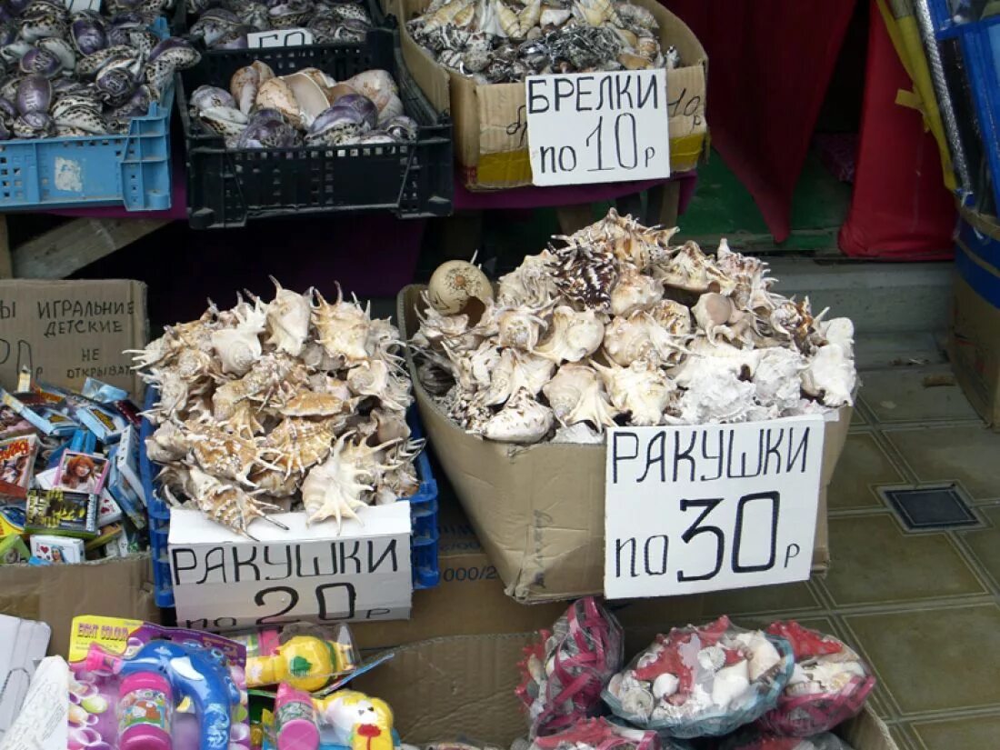 Что можно привезти из анапы в подарок. Сувениры из адлера. сувениры из анапы. ракушка на рынке. сувениры с моря.