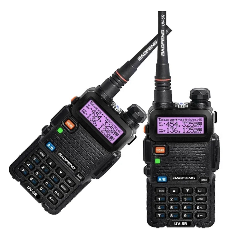 Радиостанция портативная Baofeng UV-5r. Комплект рация Baofeng UV-5r. Рация Baofeng bf UV-5r. Комплект раций Baofeng UV-5r/2.