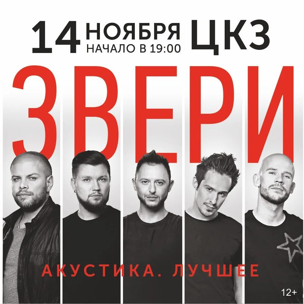 Группа звери плакат. Афиша группы. Звери группа акустика. Концерт группы звери в Москве 2022.