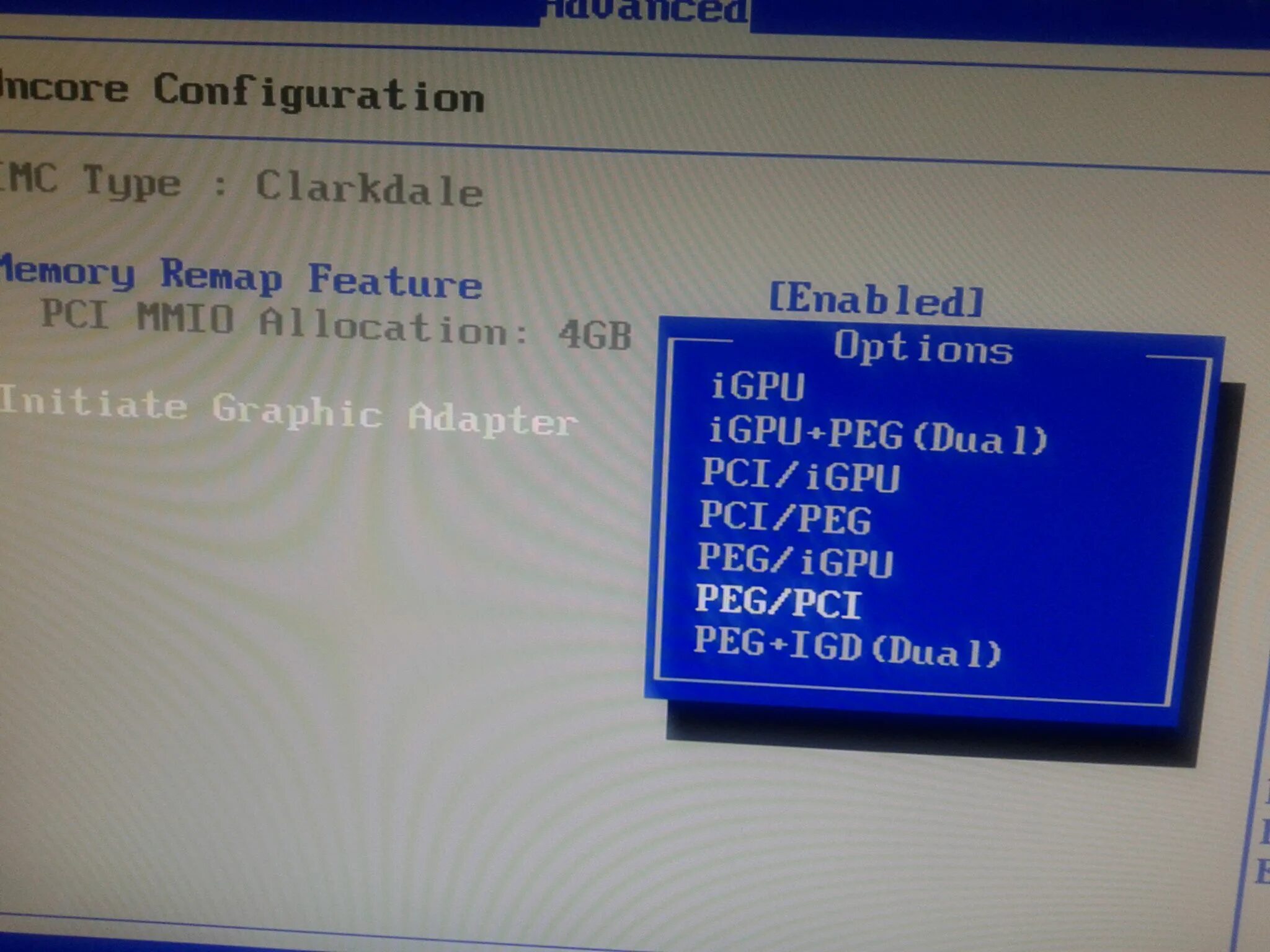 Pci в биосе что это. Initiate graphics adapter igdpeg. peg в биосе что это. initiate graphic adapter что это в биосе.