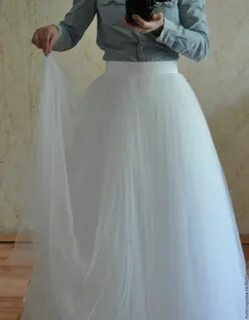 Сшить свадебную юбку