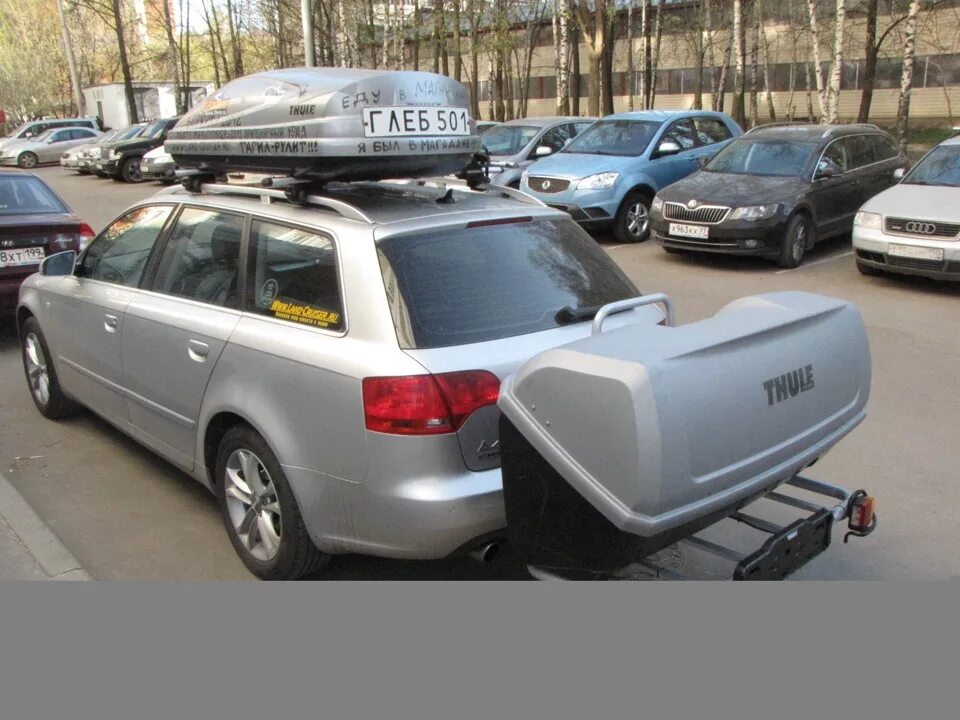 Thule багажник на крышу Audi a4. Allroad c5 Thule. Ауди а6 универсал автобокс. Можно ставить багажник