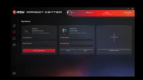 Msi center windows 10