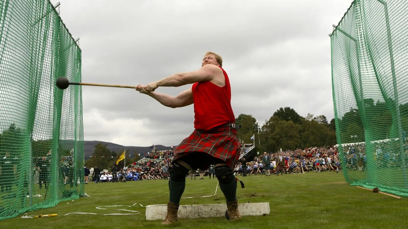 Hammer throw highland games