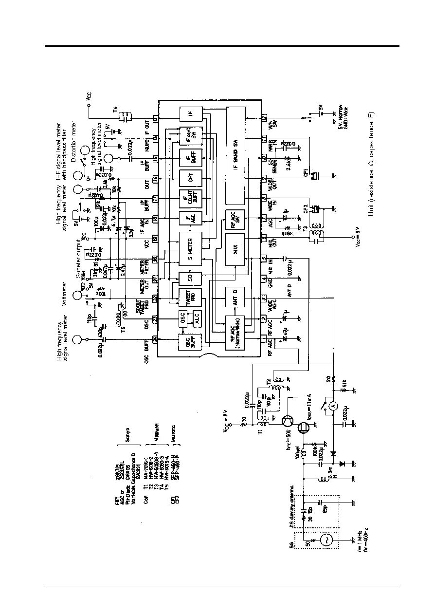 Микросхема la1137 схема включения HA1137W-the FM-IF integrated circuit Power_Supply_Circuit Circuit Diagram