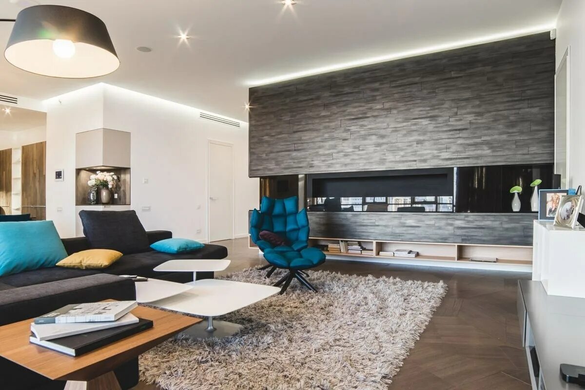 Стильный современный интерьер. Стильная спальня. Современный интерьер. Дизайнерская спальня. Интерьер зала.