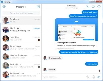 Что делает messenger