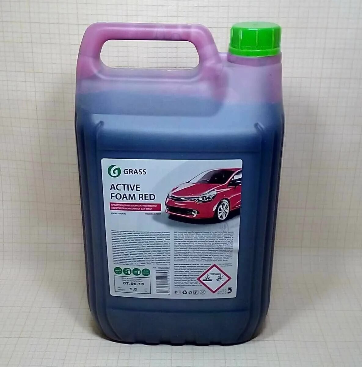 Активная пена grass active foam red. Активная пена grass active foam red 800002. grass автошампунь &quot;active foam red&quot; 5,8кг для бесконтактной мойки. автошампунь для бесконтактной мойки 5,8 кг &quot;active foam red&quot;. активная пена &quot;active foam red&quot; (канистра 5,8 кг).