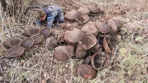 Поиски металлолома с металлоискателем видео