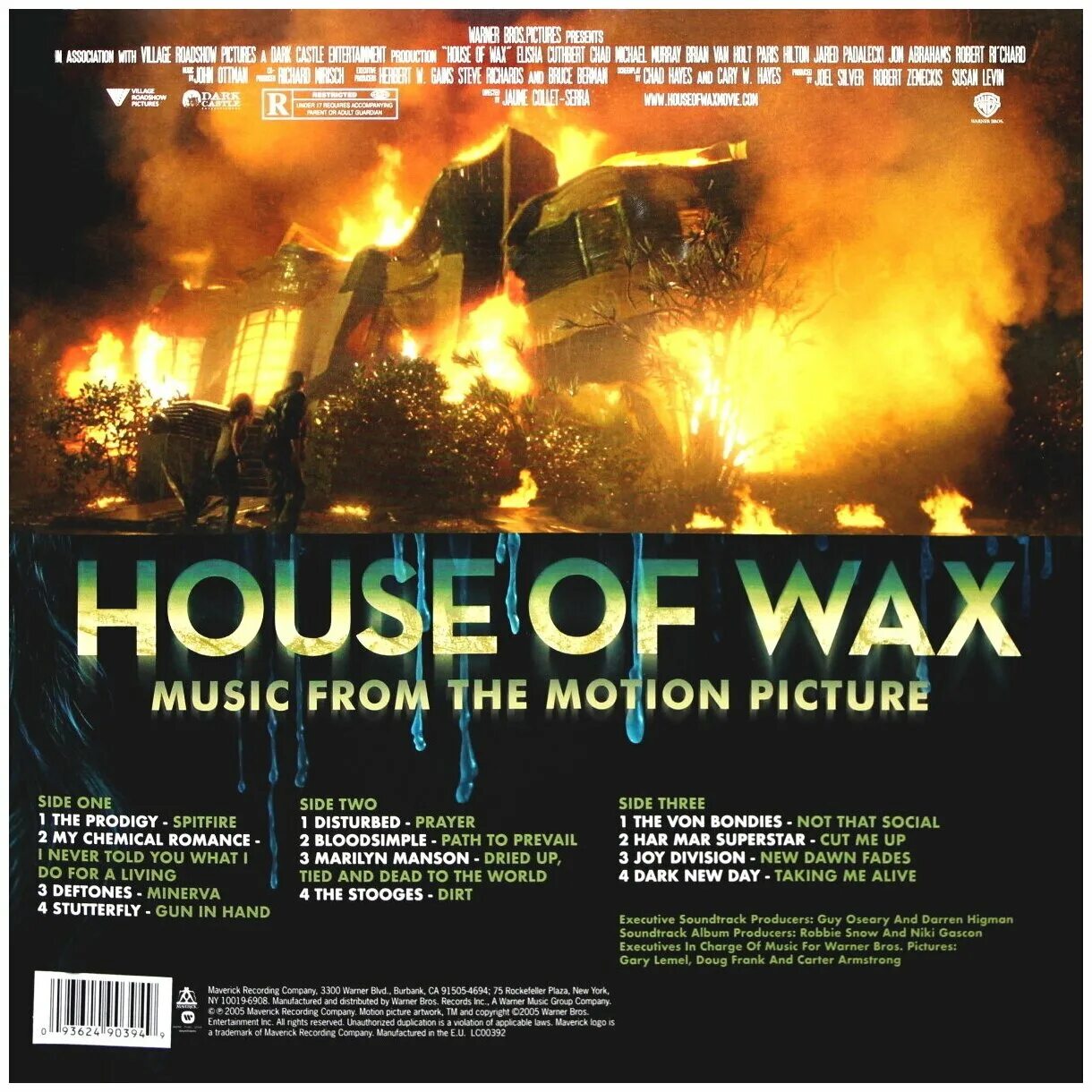 House of Wax Music from the Motion picture. OST House. Саундтрек хаус