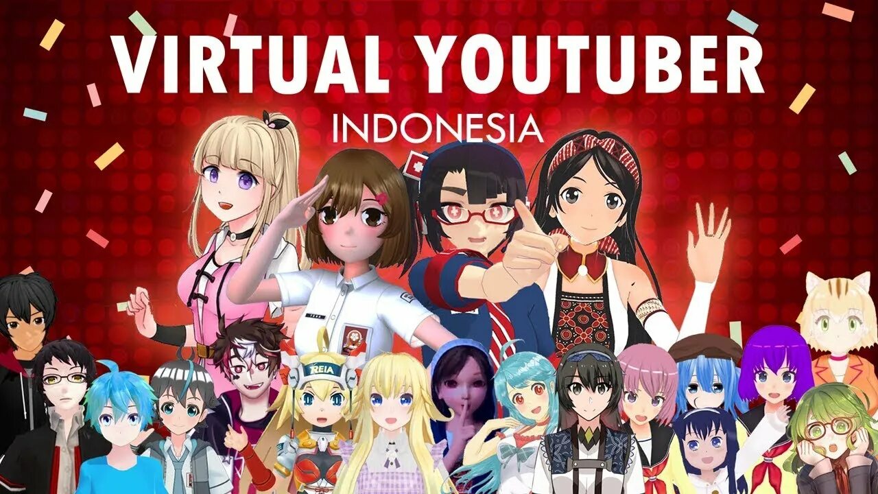 Виртуальный ютубер. Virtual YOUTUBERS новый.