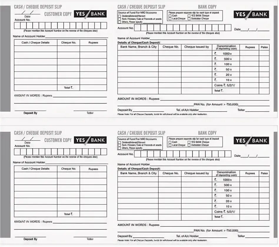 Deposit Slip. Bank deposit. Bank Cash. Bank slip