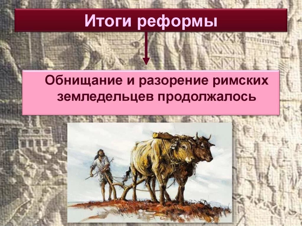 Почему разорение земледельцев тревожило тиберия. Разорение римских земледельцев. Заморские походы разоряли воинов-земледельцев. Разорение крестьян в древнем Риме. Причины разорения земледельцев в древнем Риме.