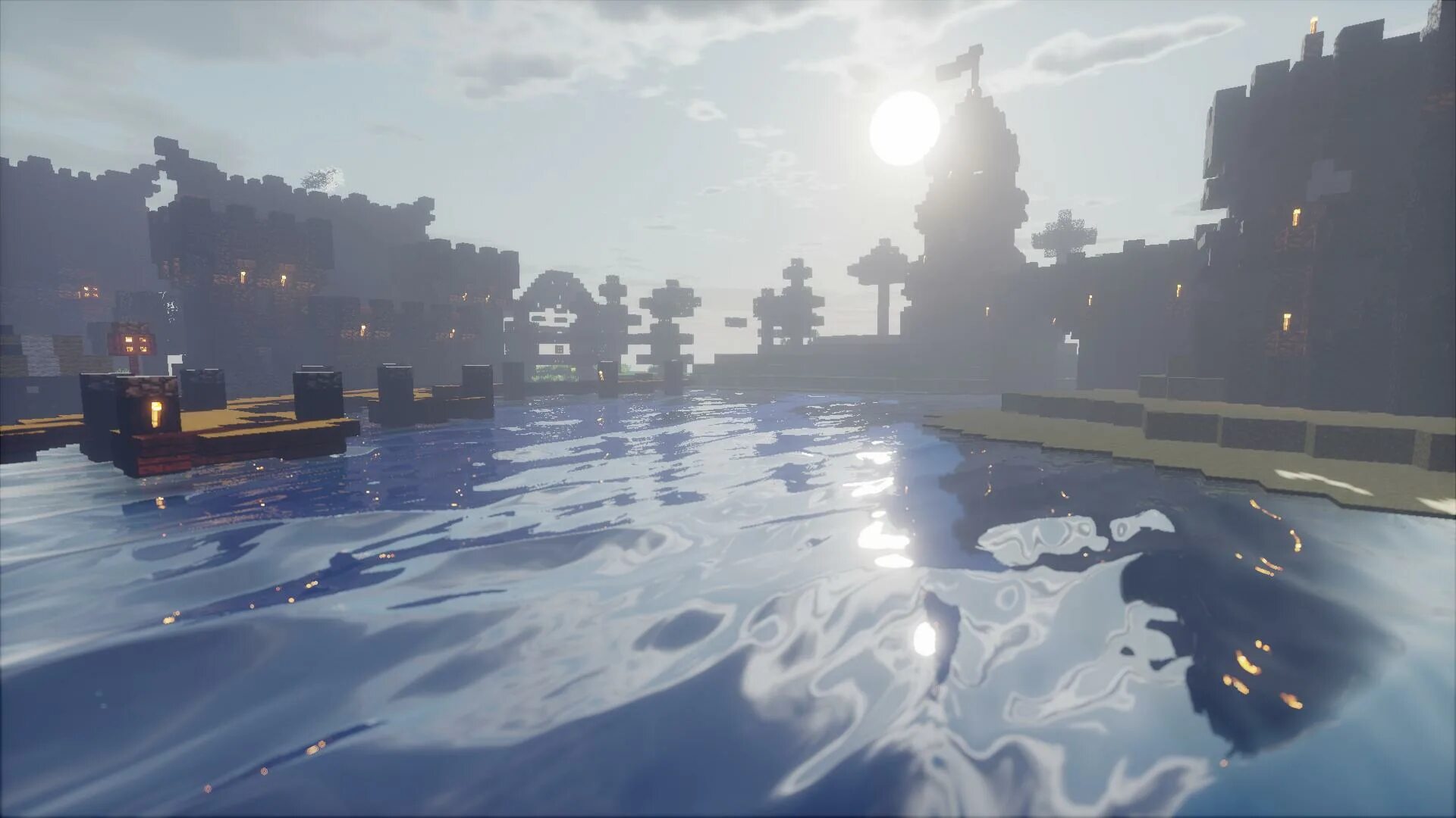 Ultra fast shader. Майнкрафт пе Ultra realistic Map. Minecraft Shaders Kidney. Realistic Water Mod. Shaders with Sun. Reflections pe.