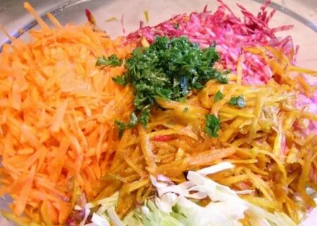 Салат морковь картошка свекла капуста
