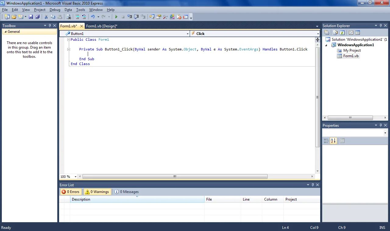 Sub or function not defined vba