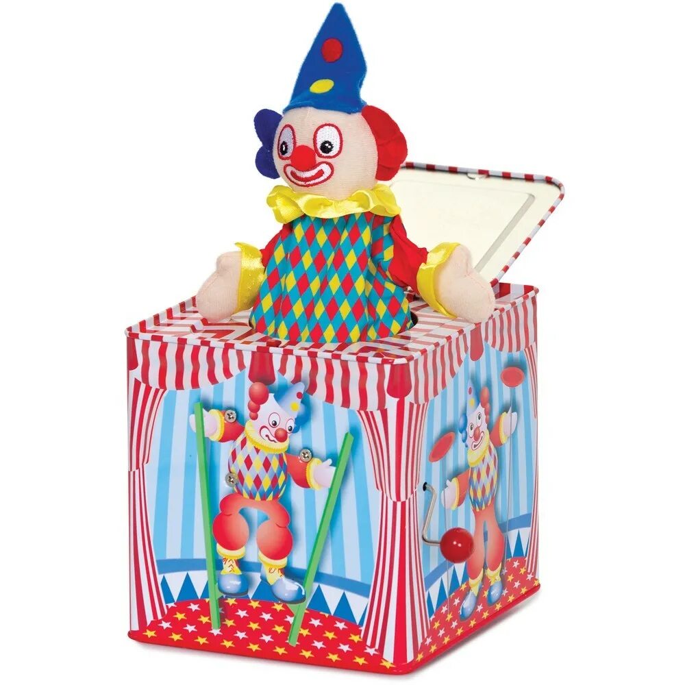 Jack Clown игрушка. Клоун игрушка Джек Box. Шкатулка с клоуном. Jack in the Box игрушка. Включи клоун коробки