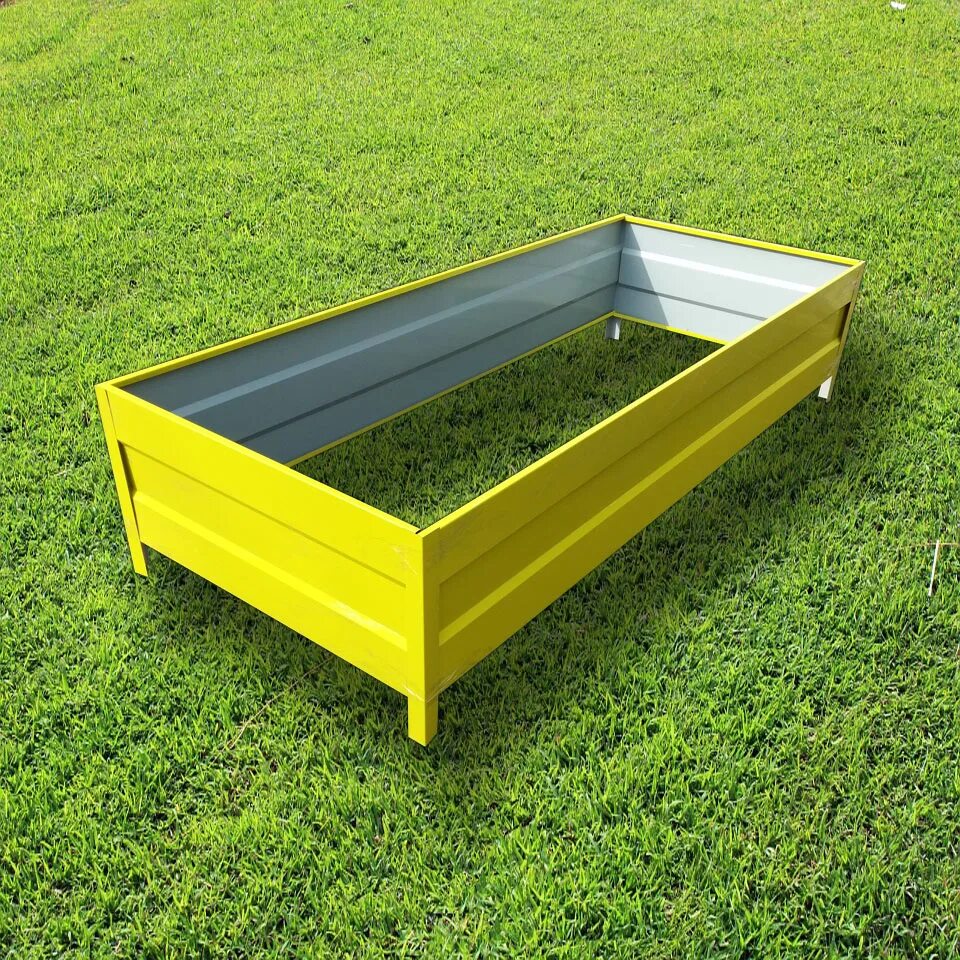 оцинкованная грядка 2х80. разборные грядки. металлические грядки. металлические грядки. дешевые оцинкованные грядки.