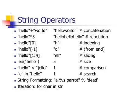 Basic string