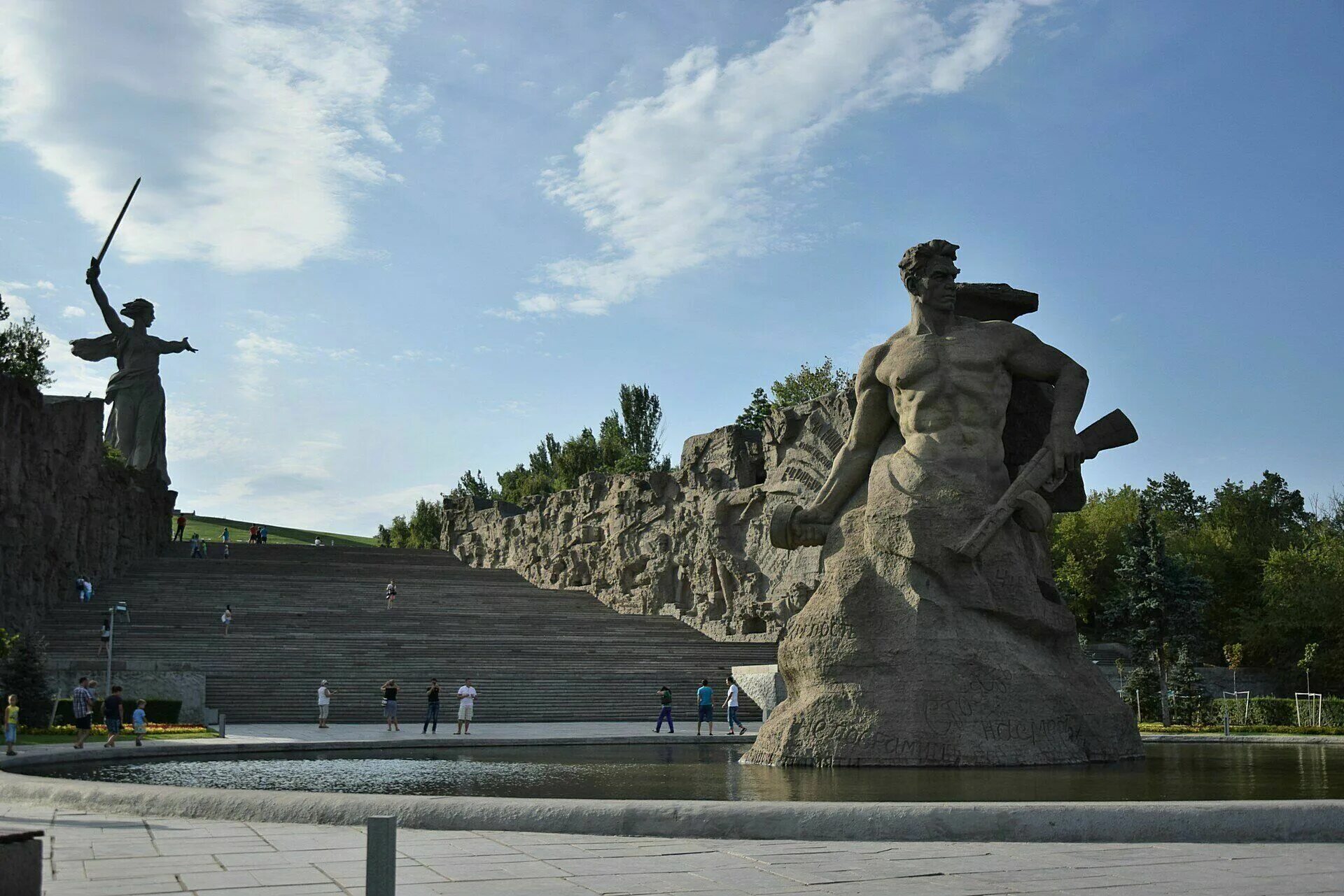 Родина мать волгоград памятники сталинградской битвы