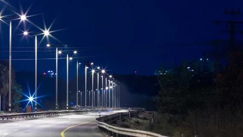 Обустройство освещения дорог