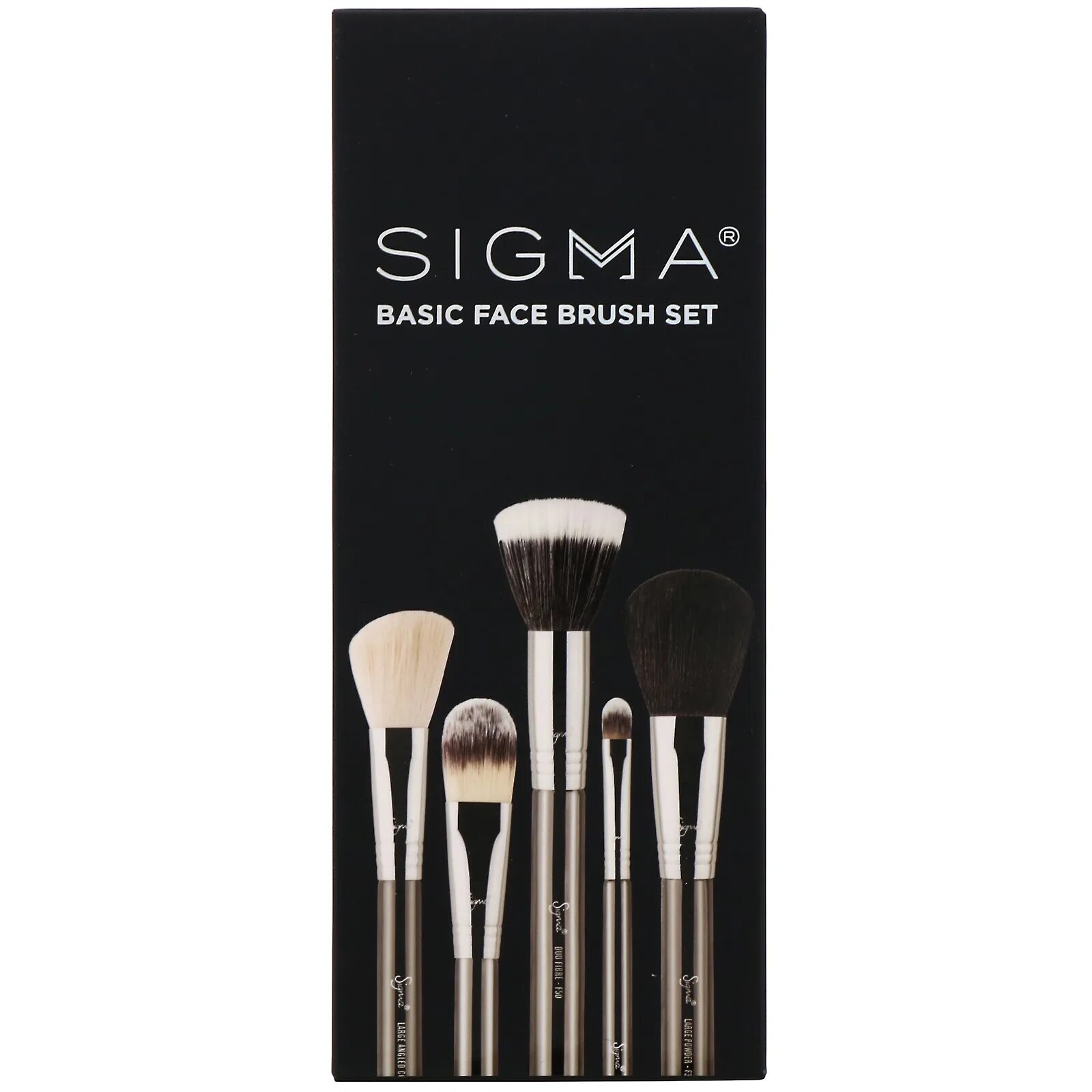 Сигма премиум. Sigma набор Essential Trio Brush. Набор кистей для макияжа лица Full face. Sigma фейс. Skincare Brush Set.