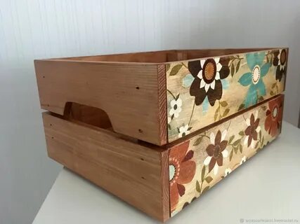Задекорировать ящик