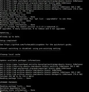 Linux upgrade