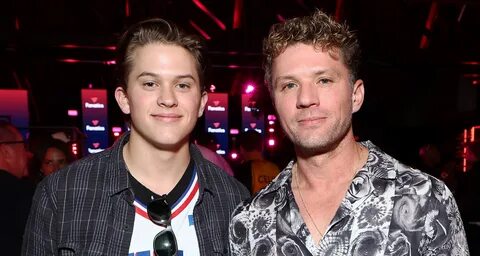 Ryan Phillippe is Joined by Son Deacon at Fanatic’s Super Bowl 2022.