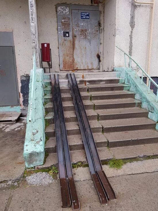 Установка пандуса в мкд