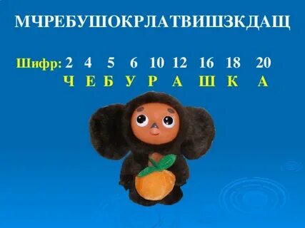 Тест про чебурашку