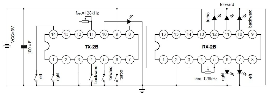 Подключение радиоуправления. Микросхема RX-2b схема. TX-2b схема подключения. Rx2 tx2 схема. Микросхема TX-2b даташит.
