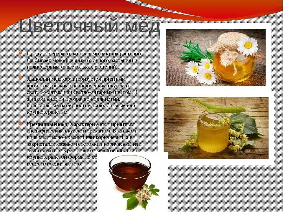 Описание меда