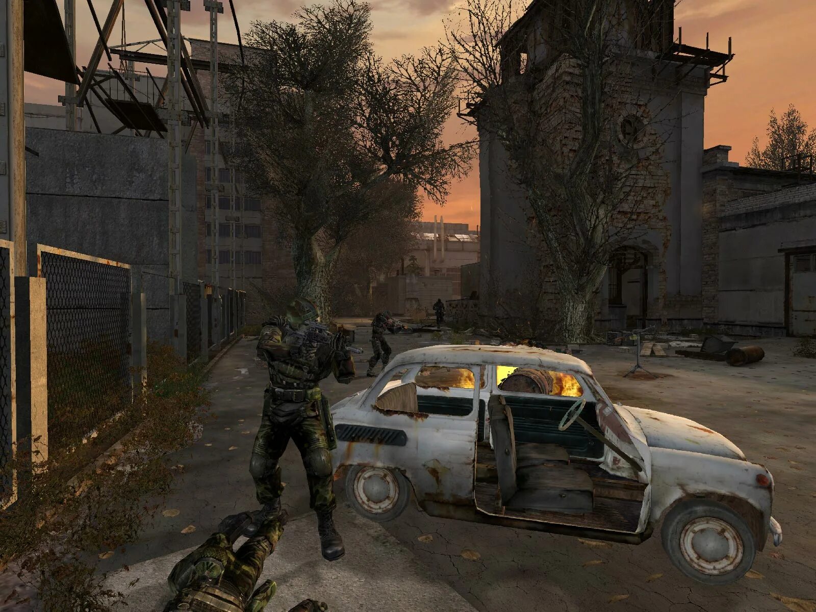 Shadow of chernobyl трейнер. Сталкер 2007. S.T.A.L.K.E.R.: тень Чернобыля. Скриншот из игры s.t.a.l.k.e.r.. Сталкер игра 2007.