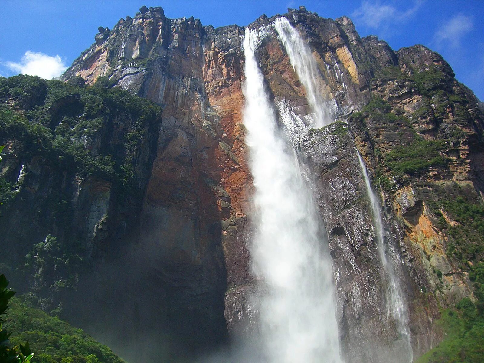 Водопад Анхель. Водопад Анхель в Южной Америке. Самый большой водопад в мире Анхель. Самый высокий водопад? (Анхель 1054 м, на реке Чурун. Венесуэла).