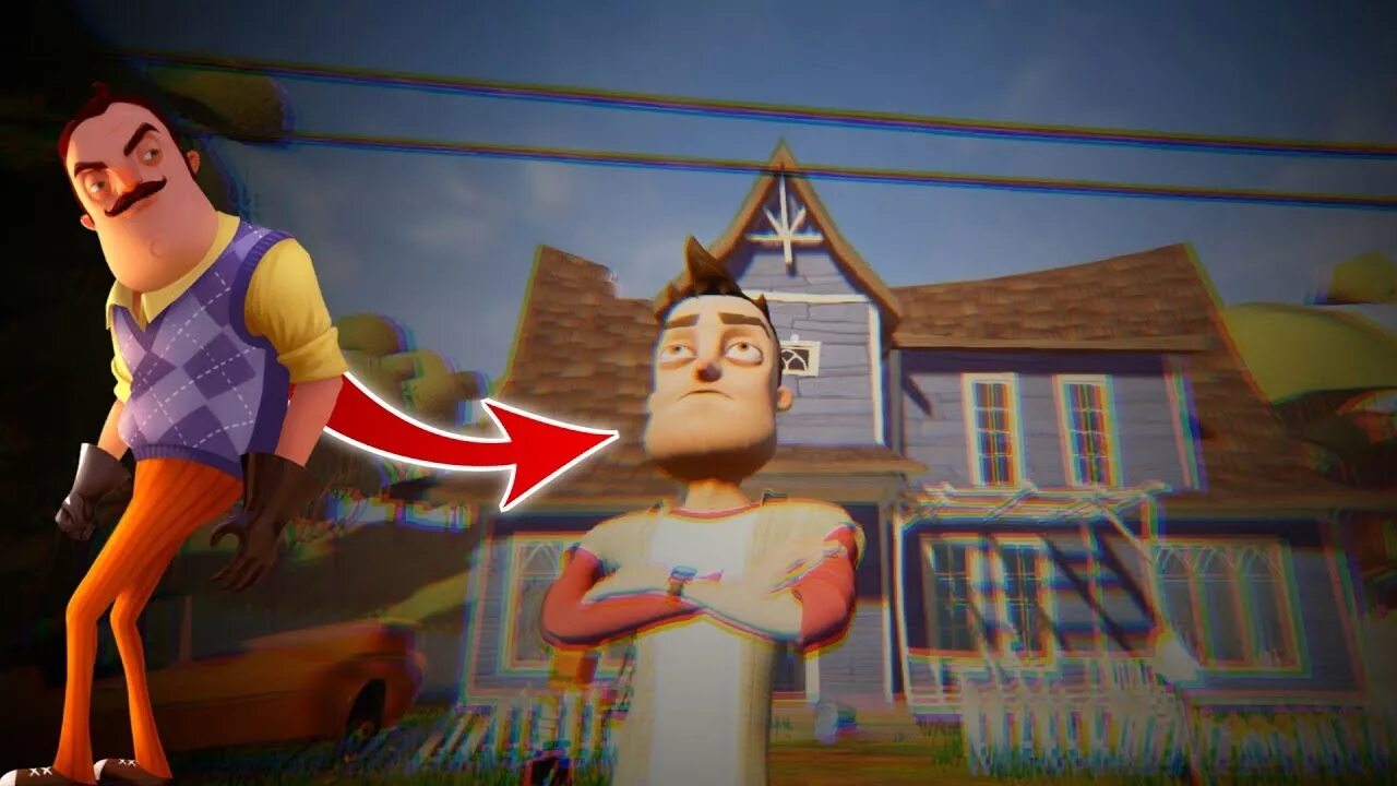 Family games привет соседа. Hello neighbour игрок. Hello Neighbor Act 1. Hello Neighbor Player.