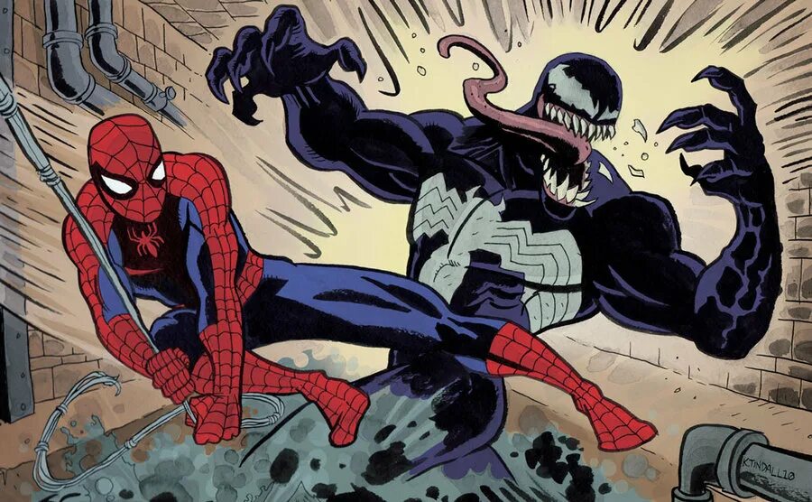 Человек паук разговор. Ultimate spider man vs venom. веном человек паук ultimate. алтимейт человек паук против венома. человек паук 1967 веном.
