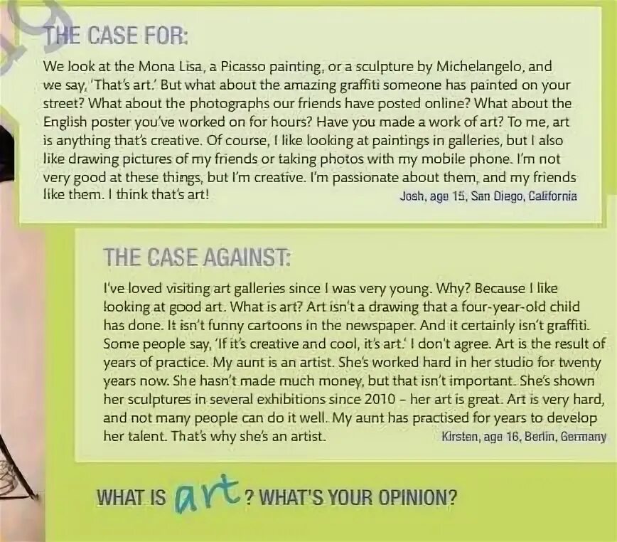 Read the article again. Read the article again