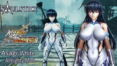 Soulstice Action Taimanin Asagi White Almighty Mod - YouTube