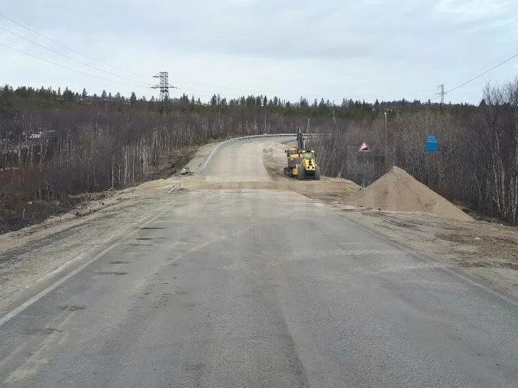 Североморск-3 населённый пункт. Дорога на североморск. Реконструкция дороги на североморск. Трещина североморск. Дорога на североморск.