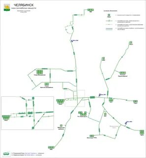 Карта троллейбусов минск