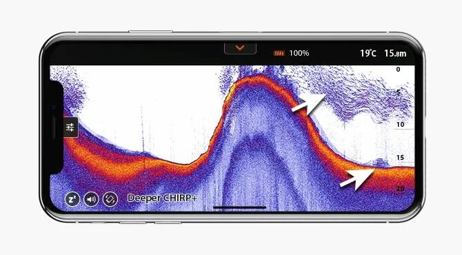 Дипер чирп. Эхолот deeper chirp+. эхолот deeper chirp+ wifi+gps + 3 луча. эхолот диппер чирп плюс. угол сканирования при 200 кгц эхолот chirp.