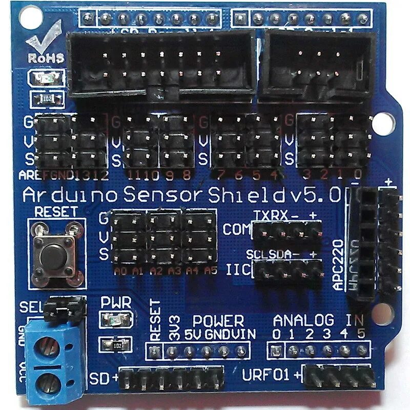 Плата sensor Shield 5.0. Sensor Shield v5.0 для Arduino uno. Плата расширения sensor Shield. Плата расширения sensor Shield v5.0 для Arduino uno. Плата shield