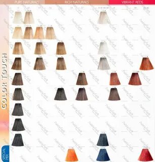 Wella color палитра