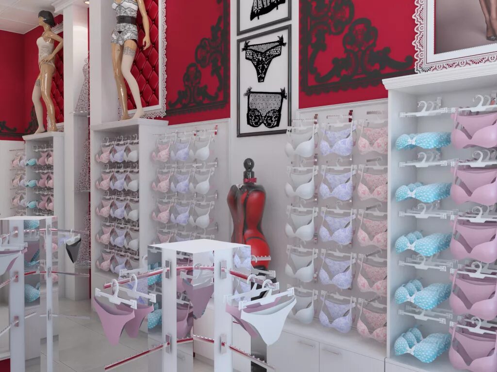 Lingerie shop. Магазин Нижнего белья. Магазин витрины женского Нижнего белья. Бутик Нижнего белья. Оформление магазина Нижнего белья.