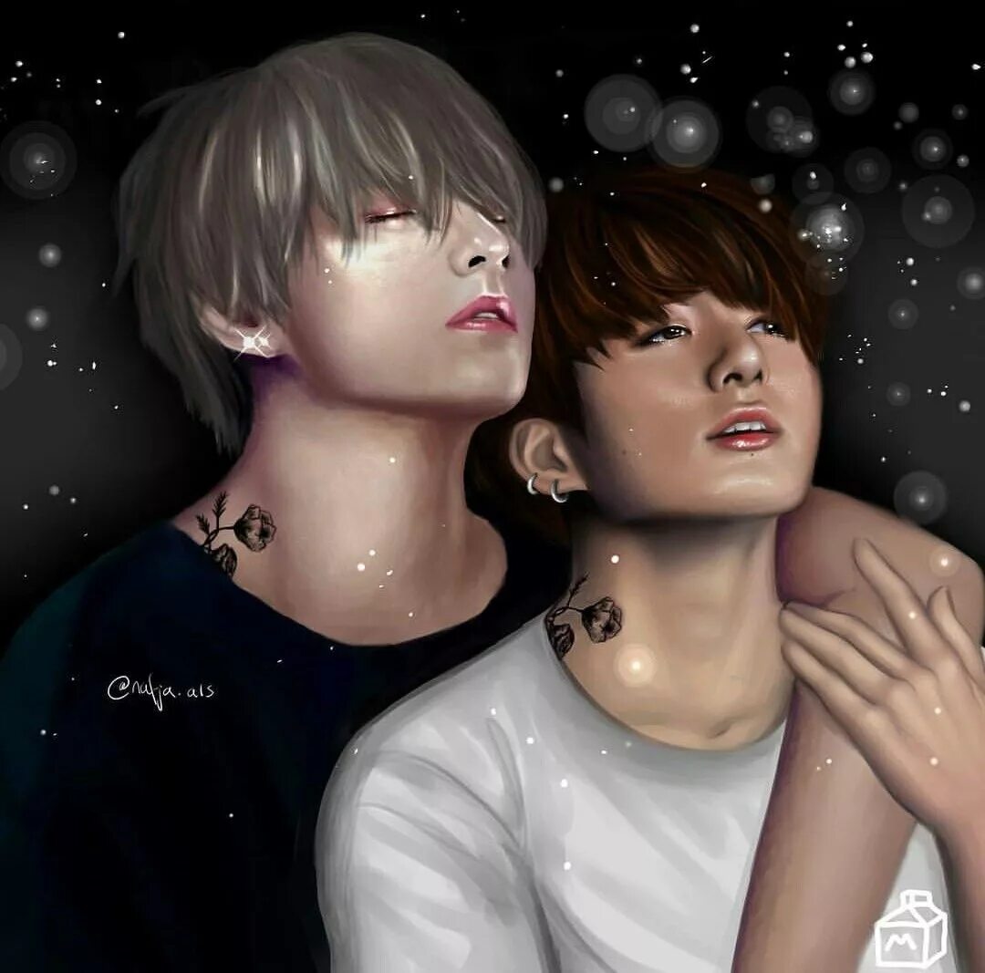 Солнце фф вигуки. BTS Art Вигуки. BTS Тэхен и Чонгук арт. Вигуки БТС Эстетика. Taekook фф.