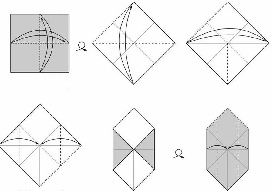 Оригами схемы. Как сделать оригами из бумаги. Закладка оригами из бумаги. Оригами схемы для детей.