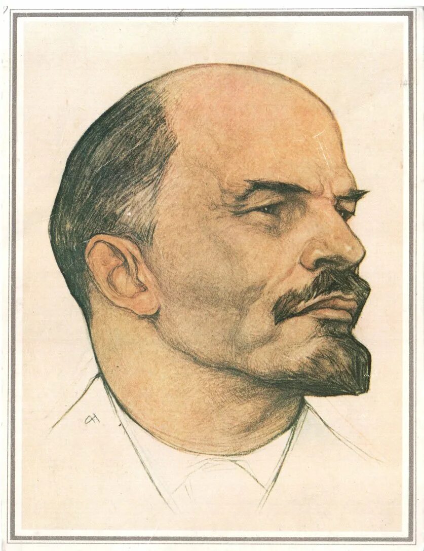 21 апреля рождение ленина. Ильич Ленин портрет. Др Владимира Ильича Ленина. Мыльников портрет Ленина.